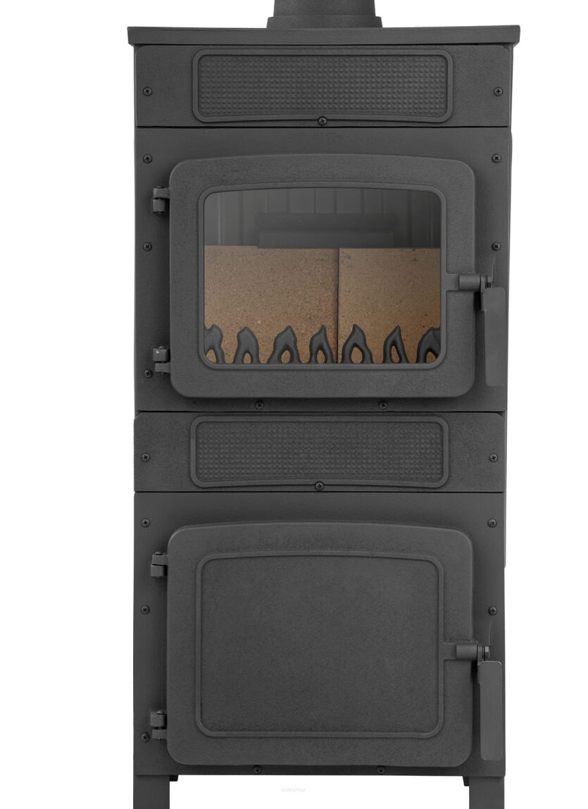 Piec stalowo-żeliwny z szamotem PW13G Eko 6,1 kW ECODESIGN 2022