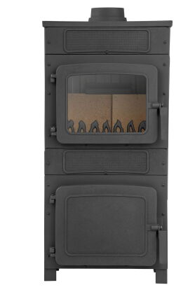 Piec stalowo-żeliwny z szamotem PW13G Eko 6,1 kW ECODESIGN 2022