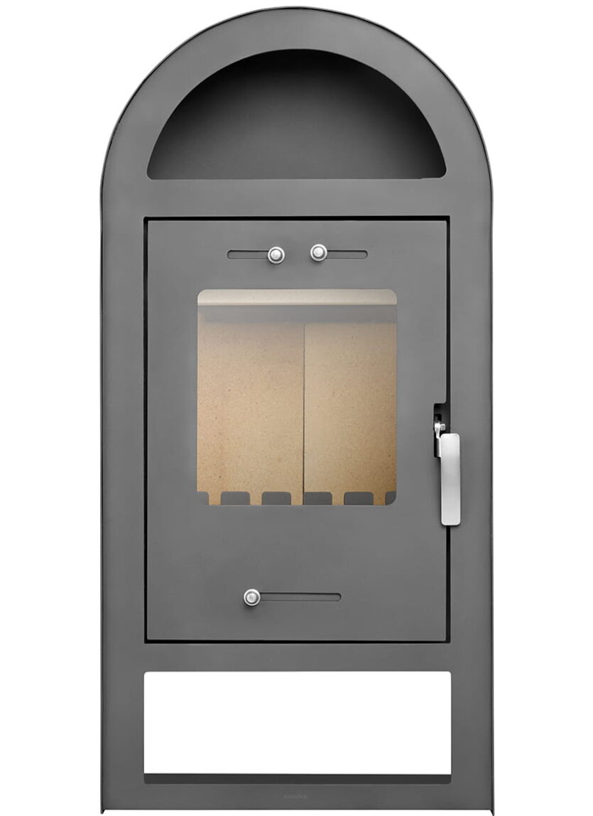 Piec stalowy z szamotem PP5 Eko 7,5 kW ECODESIGN 2022